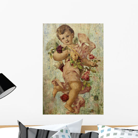 Decoupage Angel 2 Wall Decal