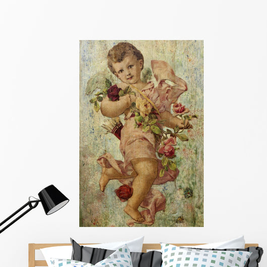 Decoupage Angel 2 Wall Decal