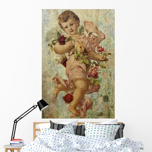 Decoupage Angel 2 Wall Decal