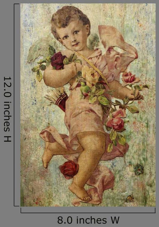 Decoupage Angel 2 Wall Decal