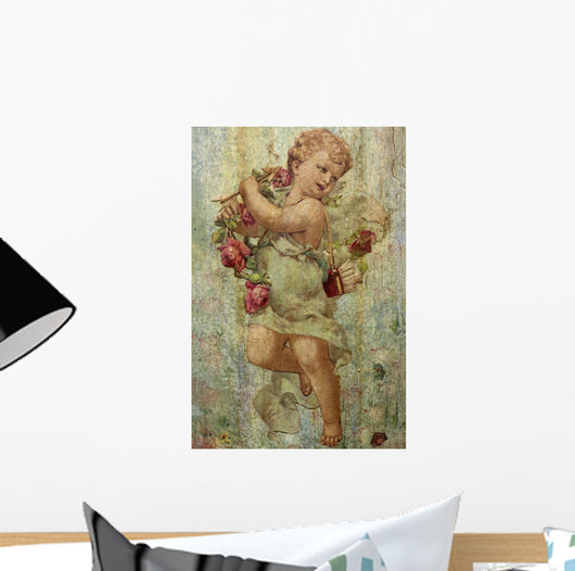 Decoupage Angel 1 Wall Decal