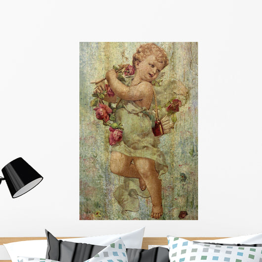 Decoupage Angel 1 Wall Decal