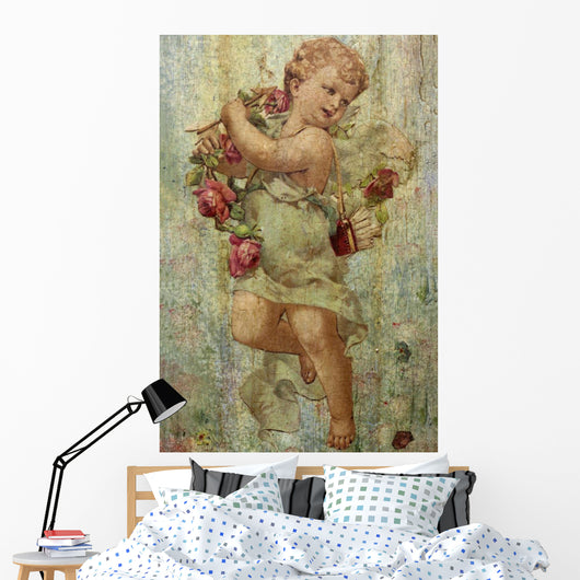 Decoupage Angel 1 Wall Decal