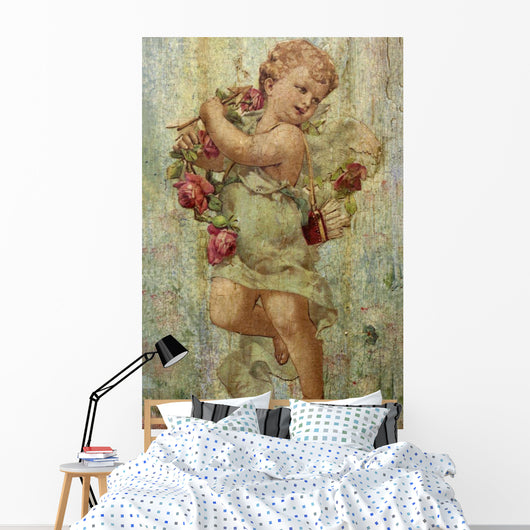 Decoupage Angel 1 Wall Decal