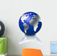 3D Globe Wall Decal