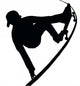 Skateboarding Vert Ramp Grab Wall Decal
