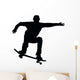Skateboarding Jump Wall Decal