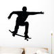 Skateboarding Jump Wall Decal