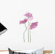 Three Poppy Flowers Wall Decal