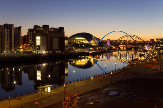 River Tyne Night Wall Decal