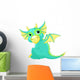 Cartoon Baby Dragon Wall Decal