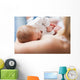 Newborn Getting Suckled Wall Decal