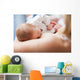 Newborn Getting Suckled Wall Decal