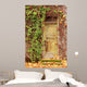 Doorway Old Abandoned Building Wall Decal