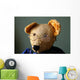 Bear with Glasses Wall Decal