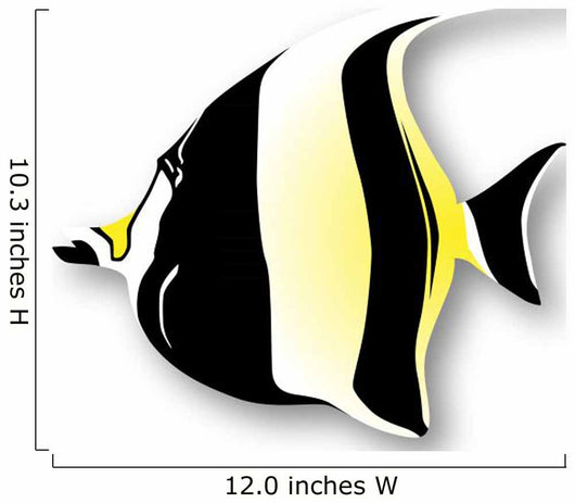 Moorish Idol Wall Decal