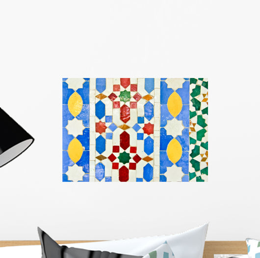 Colorful Mosaic Close-up Wall Decal