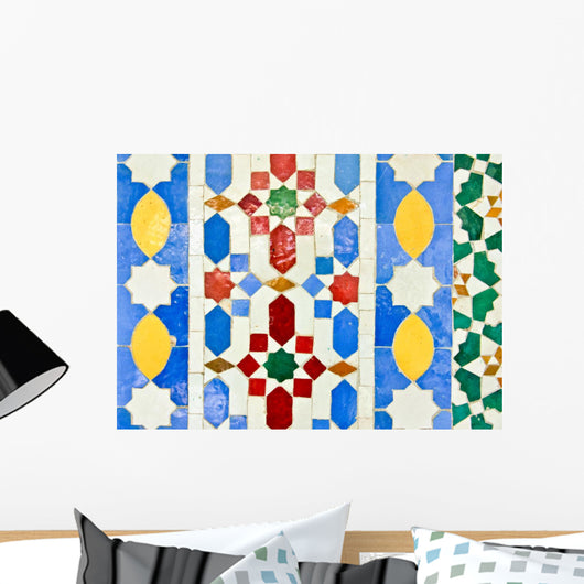 Colorful Mosaic Close-up Wall Decal