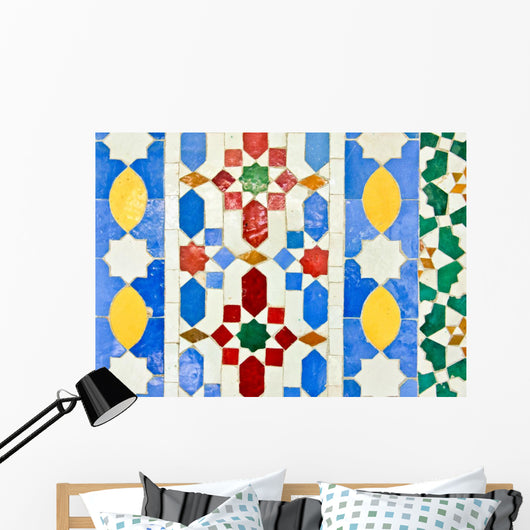 Colorful Mosaic Close-up Wall Decal