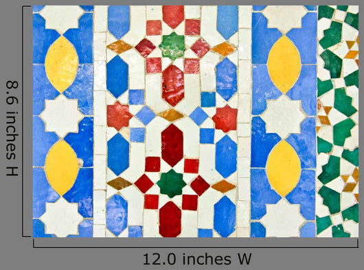 Colorful Mosaic Close-up Wall Decal