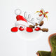 Santa and Reindeer Santa Claus Wall Decal