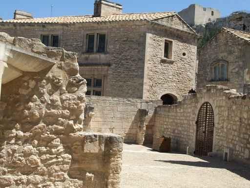 Les Baux-de-Provence Street Wall Decal