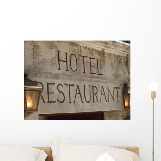 Hotel Restaurant Wall Decal