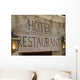 Hotel Restaurant Wall Decal