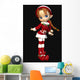 Santa's Helper Cute Toon Wall Decal