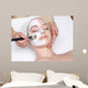 Woman Having Facial Cosmetic Wall Decal