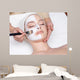 Woman Having Facial Cosmetic Wall Decal