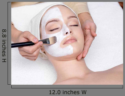 Woman Having Facial Cosmetic Wall Decal