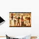 Egyptian Papyrus with Antique Wall Decal