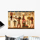 Egyptian Papyrus with Antique Wall Decal