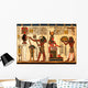 Egyptian Papyrus with Antique Wall Decal
