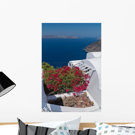Sea Santorini Wall Decal