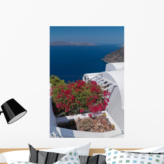 Sea Santorini Wall Decal