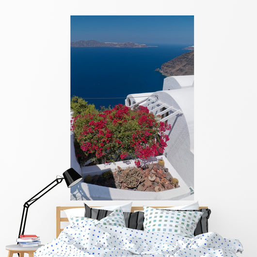 Sea Santorini Wall Decal