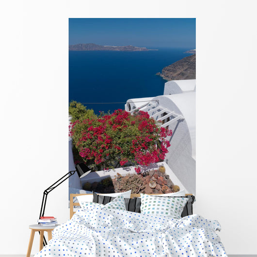 Sea Santorini Wall Decal