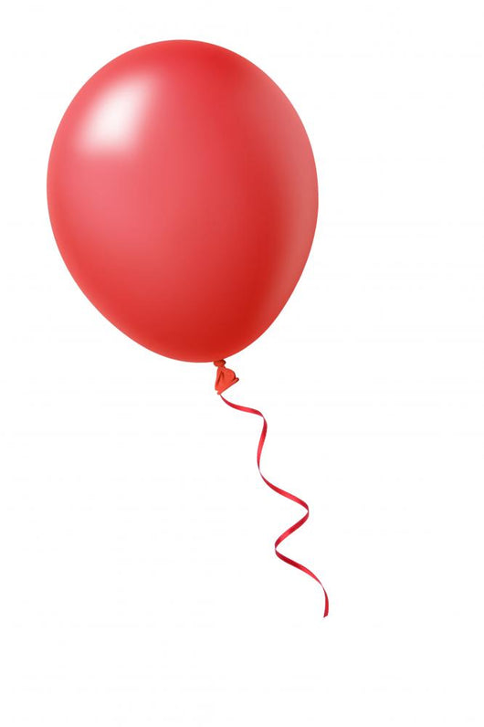 Red Balloon Wall Decal