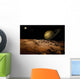 Outer Space Landscape Wall Decal