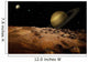 Outer Space Landscape Wall Decal