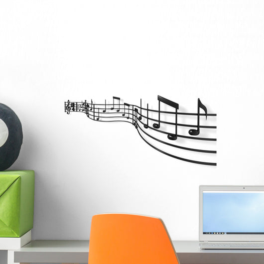 Musical Score Wall Decal