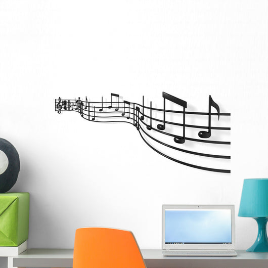 Musical Score Wall Decal