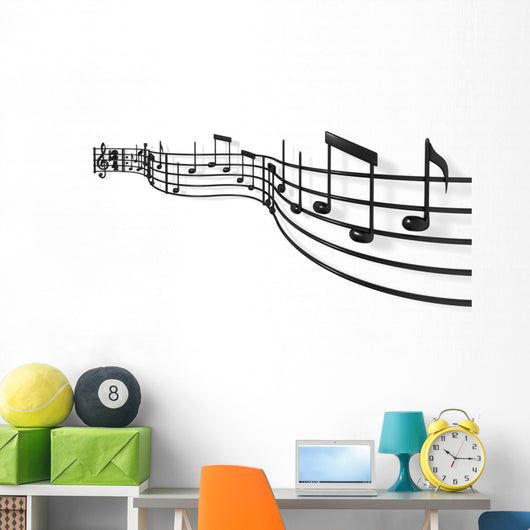 Musical Score Wall Decal