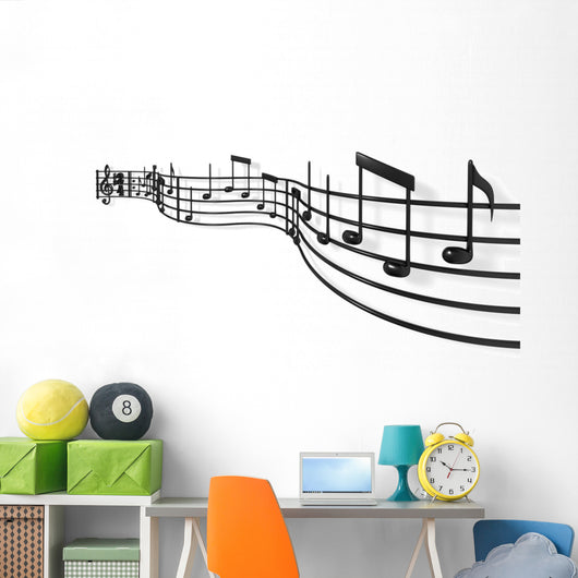 Musical Score Wall Decal