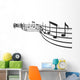 Musical Score Wall Decal