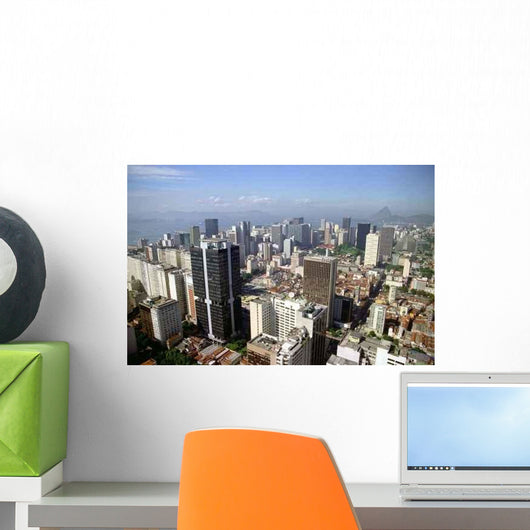 Rio Janeiro Downtown 999 Wall Decal