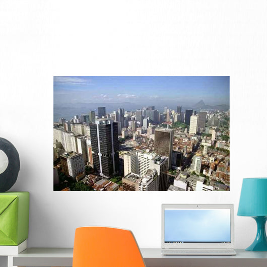 Rio Janeiro Downtown 999 Wall Decal