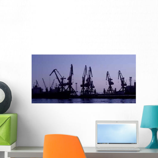 Cranes Night Wall Decal